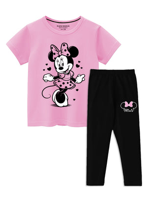 Cotton candy pink T Shirt for Girl