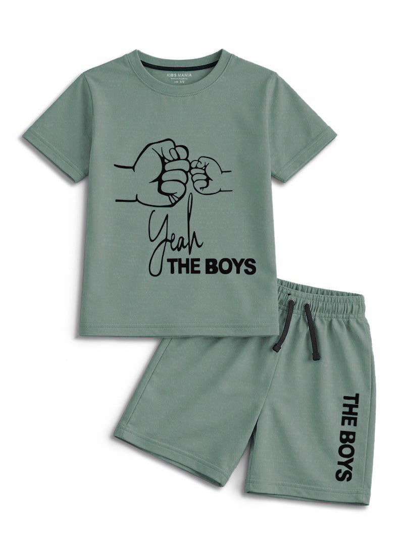 Boys Team Fist Short Set