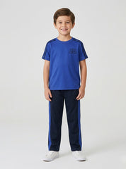 Boys Athletic Panel Tracksuit