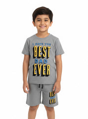Best Dad Ever Shorts Set