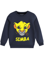 Kids Crew Neck Sweatshirt - Simba Design