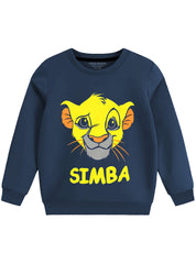 Kids Crew Neck Sweatshirt - Simba Design