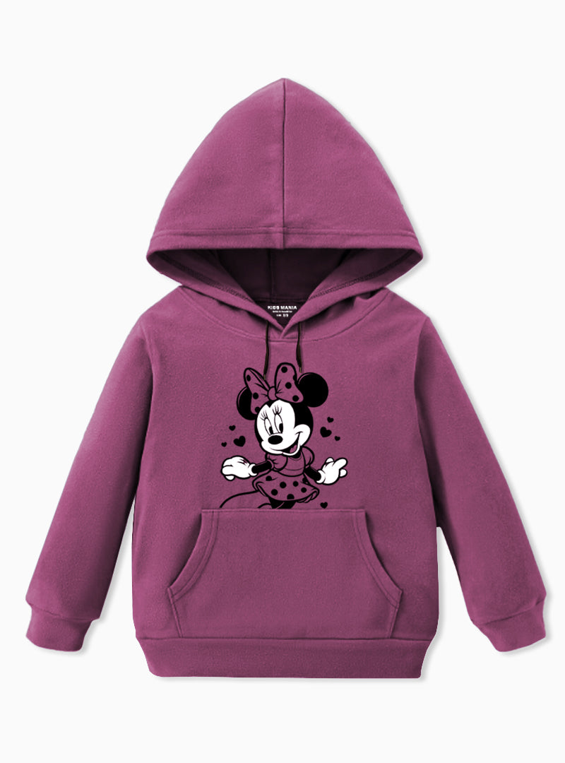 Girls Minnie Character Hoodie
