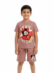 Boys Stay Awesome Co Ord Set