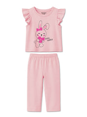 Girls Little Bunny Co-ord Set