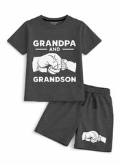 Boys Grandpa and Grandson Co Ord Set