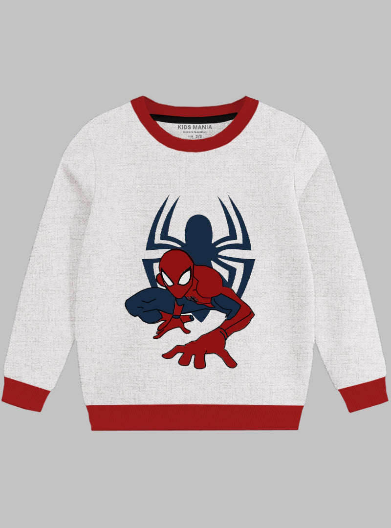 Kids Fleece Sweatshirt - Spiderman