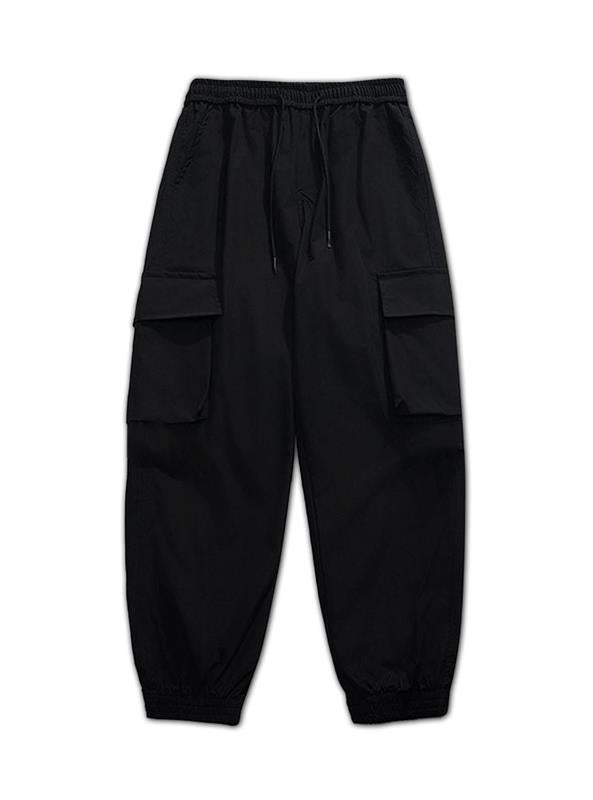 6 pocket jet black trouser for boys 