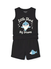 Little Shark Big Dreams Boys Summer Sando Set