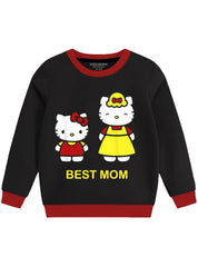 Girls Fleece Sweatshirt - Best Mom