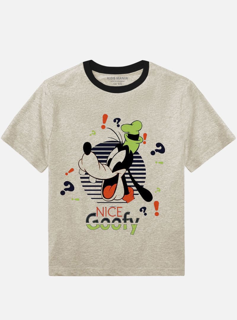 GOOFY PRINTED BOYS COTTON T-SHIRT