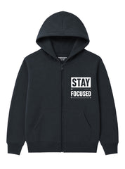 Boys Winter Hoodie Zip-Up Stay Sharp Junior