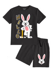 Hello Rabbit 2 Piece Cotton Set