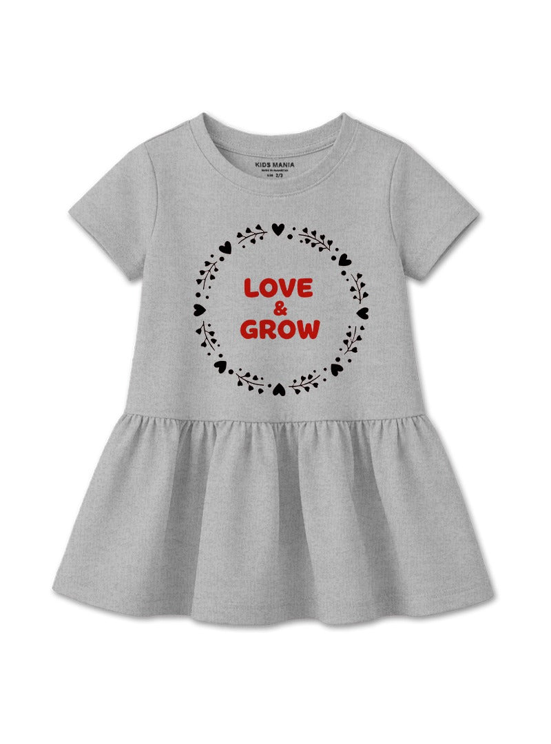 Girls Love Grow Frock