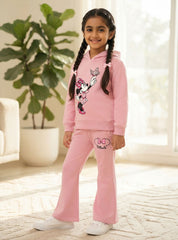 Minnie Bow & Butterfly Girls Hoodie Set