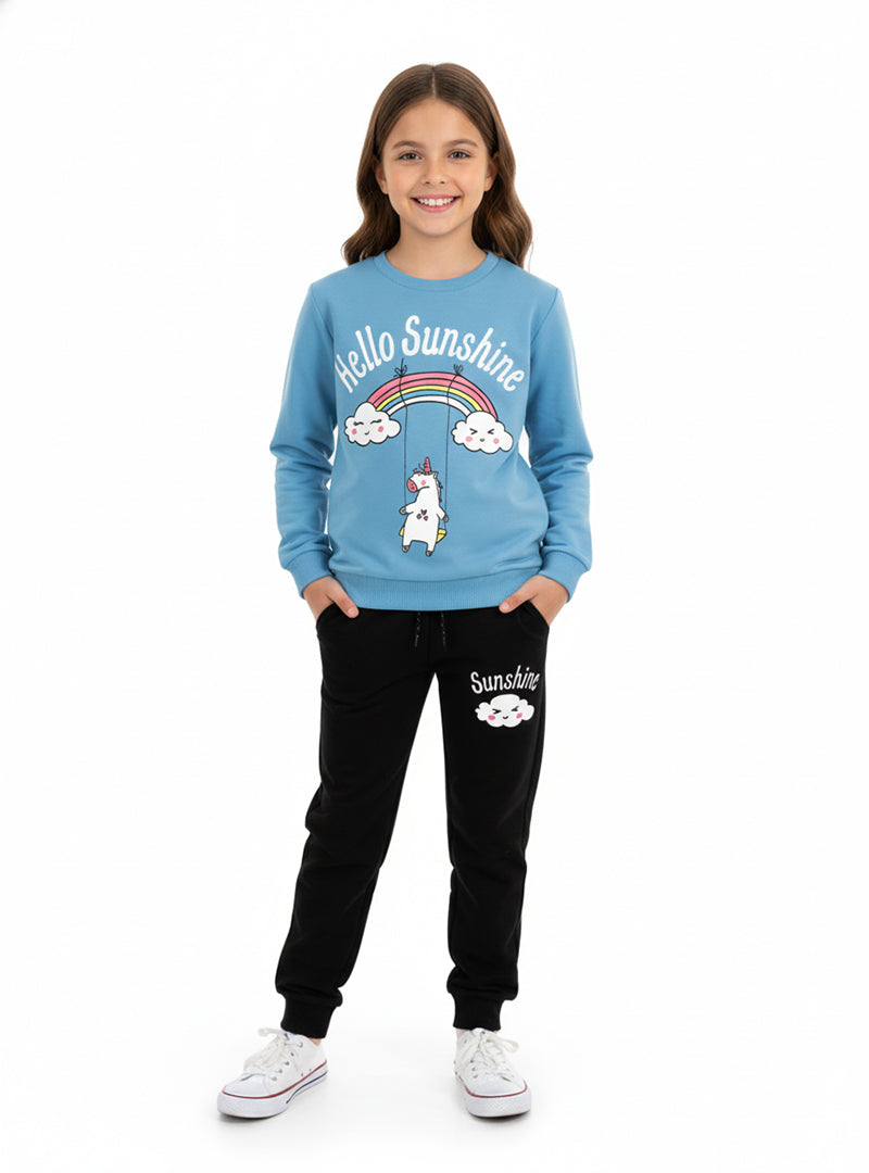 Affordable Girls Winter Fleece Tracksuits