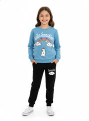 Affordable Girls Winter Fleece Tracksuits