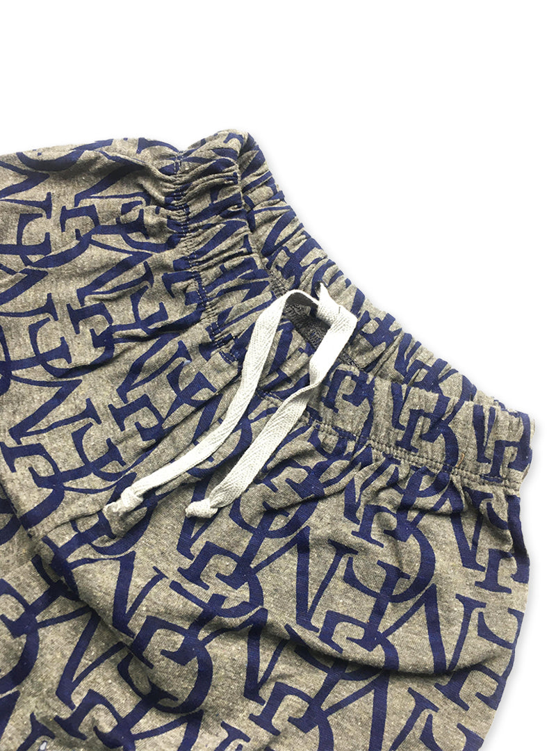 BOYS SHORT GREY MG PRINTED