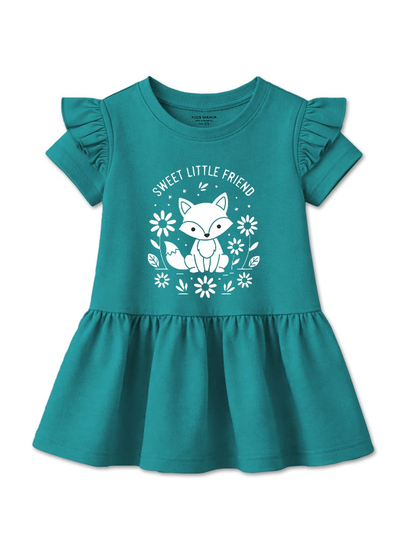 Girls Sweet Little Friend Frock