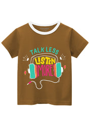 Boys T-Shirt Talk less Listen More