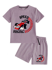 2 Piece Speed Racing Cotton Set