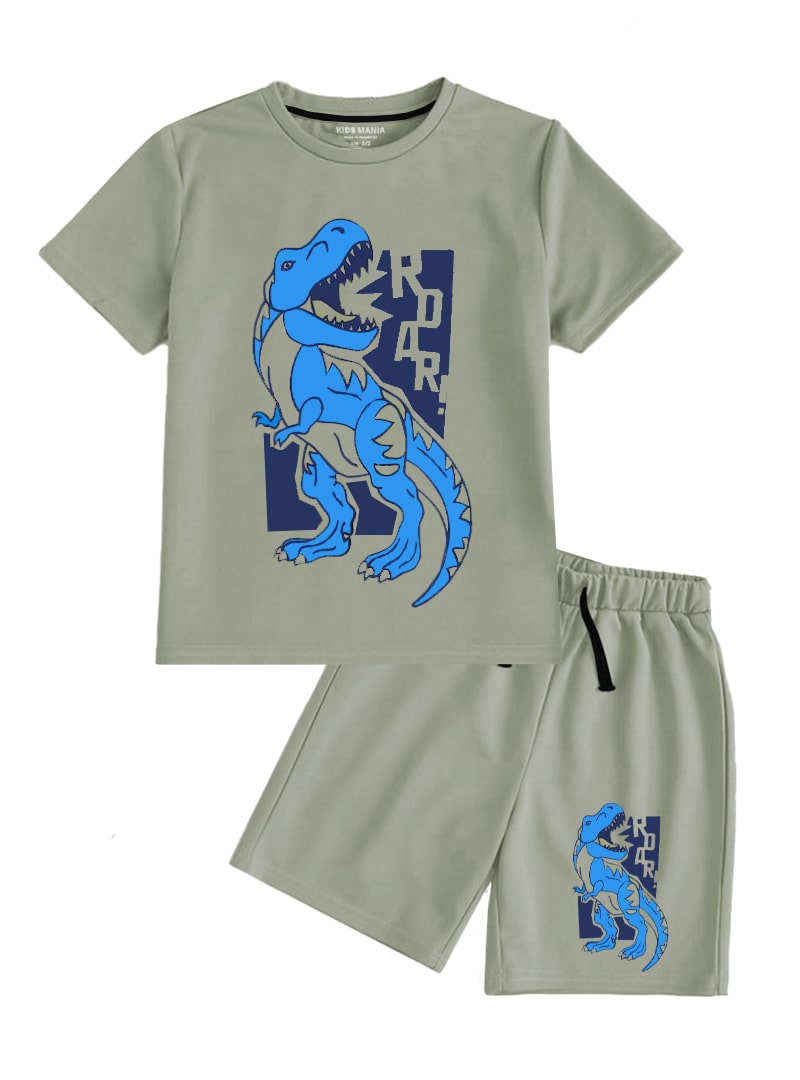 Roar Dino Boys Cotton Knitted Set