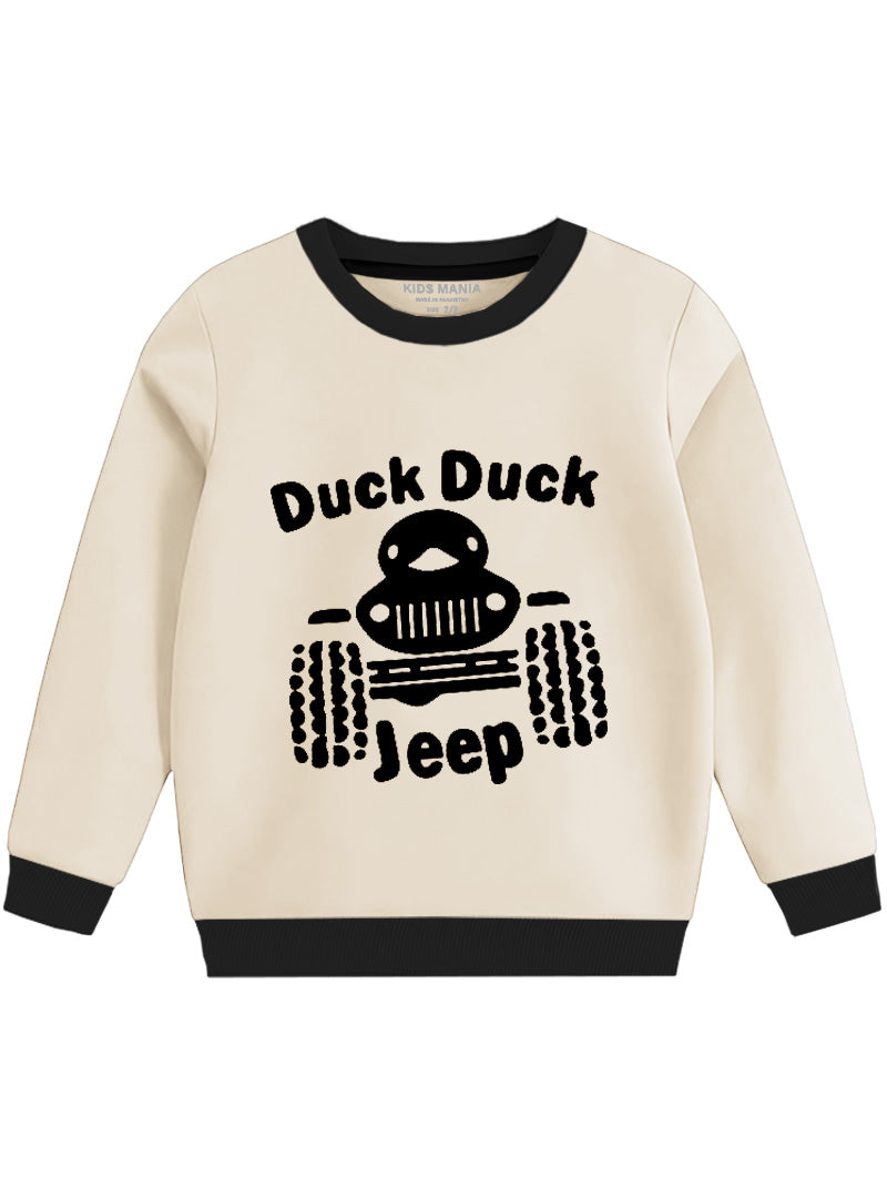 Children's Sweatshirt - Duck Duck Jeep