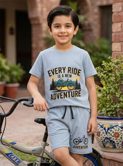 Boys Adventure Ride Shorts Set