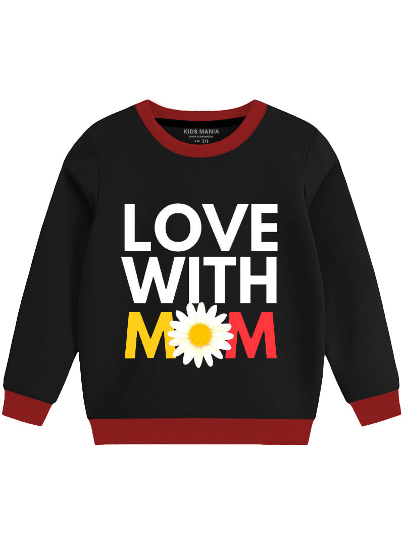 Kids Sweatshirt - Love With Mom