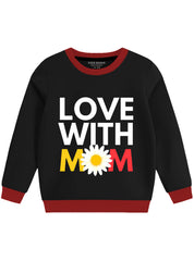 Kids Sweatshirt - Love With Mom