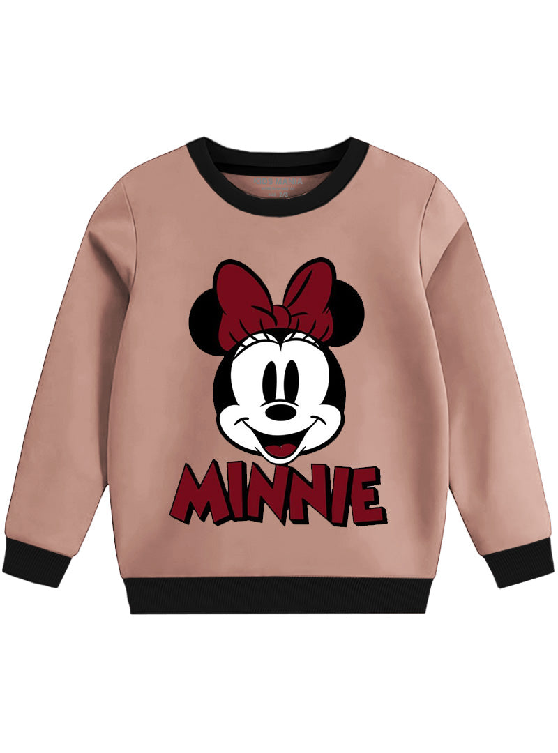 Girls Sweatshirt - Minnie Mouse