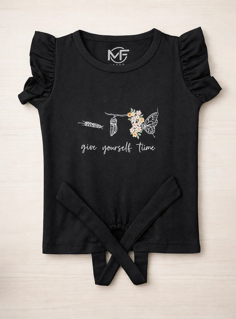 Girls Give Yourself Time Tee