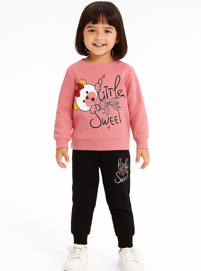 Comfy & Breathable Winter Fleece Tracksuit for Kids – Soft & Stylish