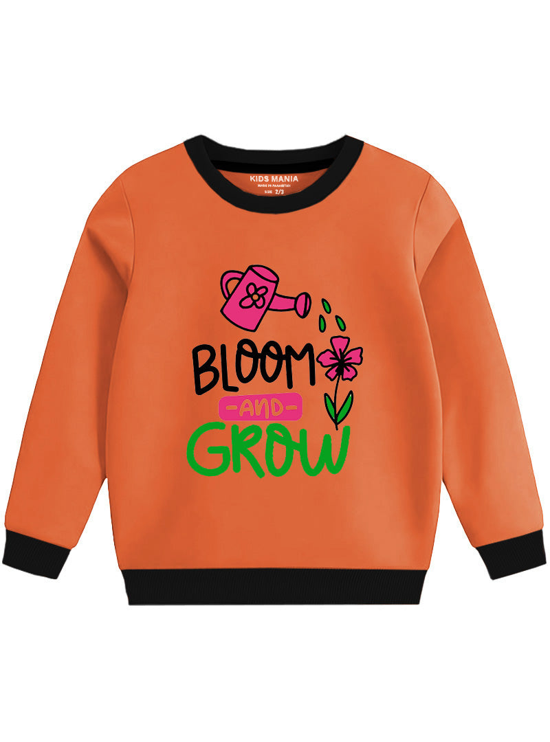 Round Neck Sweatshirt - Bloom & Grow