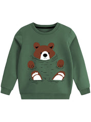 Kids Sweatshirt - Teddy Bear