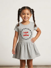 Girls Love & Grow Frock