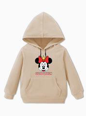 Queen of Disney Mickey Mouse Fleece Hoodie For Girls