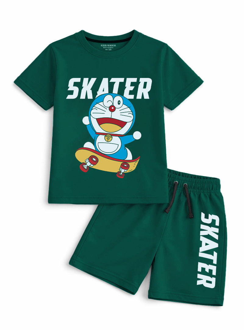 Boys Skater Fun Short Set