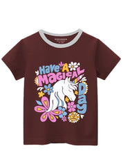 GIRLS T-SHIRT HAVE A MAGICAL DAY