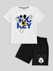 Disney Mickey Mouse print Summer Set