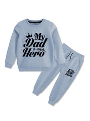 cozy & warm fleece tracksuit for kids 
