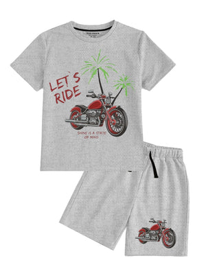 Light grey T Shirt for Boy