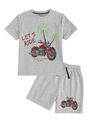 Let's Ride on Scooter Breathable Niker & T-Shirt