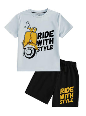 Sky blue T Shirt for Boy