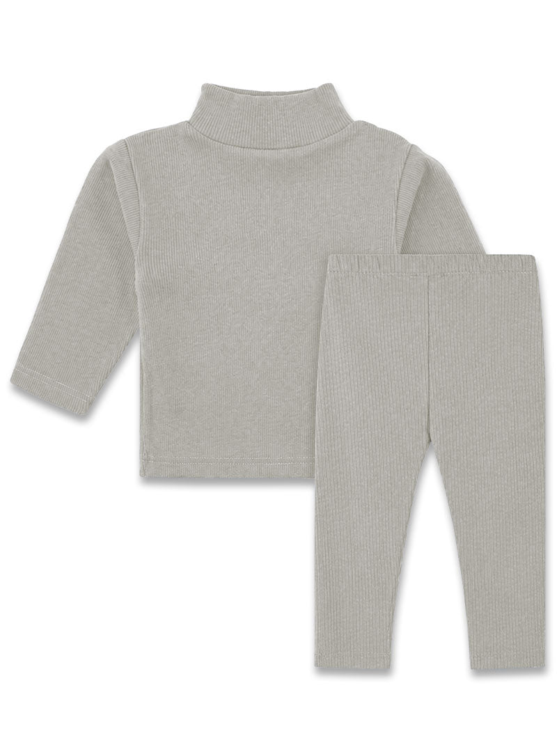Moonstone Ribbed Thermal Set