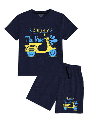 Navy blue T Shirt for Boy