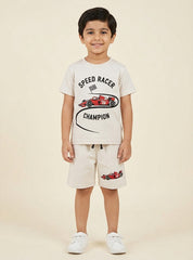 Boys Speed Racer Graphic Short Set