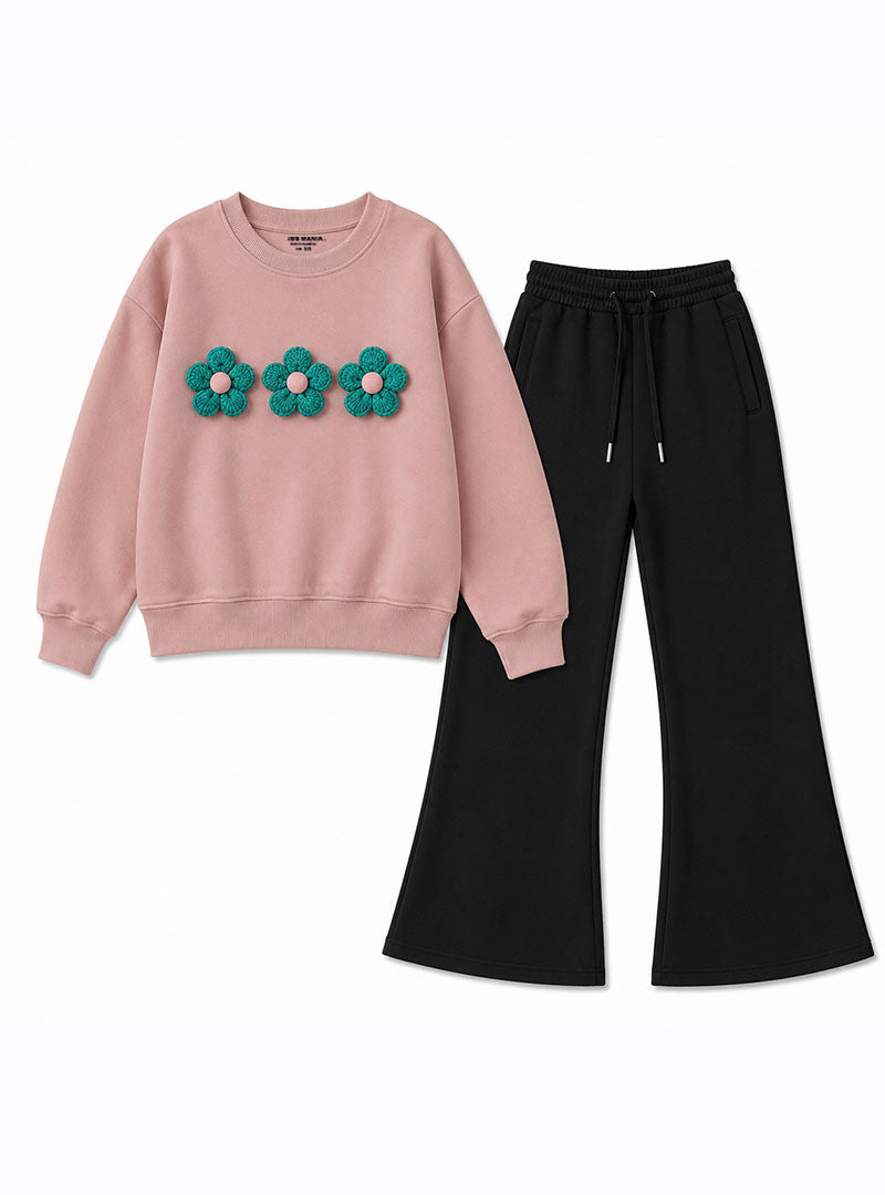 Floral Charm Girls Set