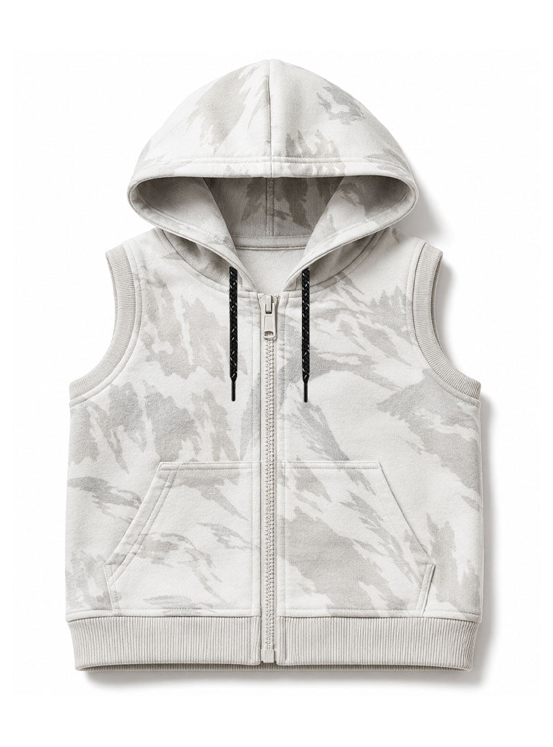 Frost Shield Sleeveless Hoodie
