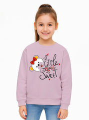 Cute Little Sweet Affordable Fleece Sweatshirts For Girls